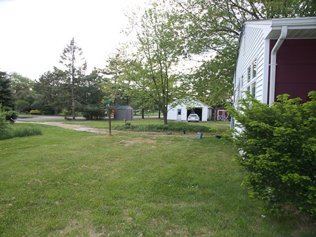 Lane Side of House